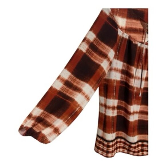 * ❤️PERFECT for FALL TOP w/CRISS-CROSS TIE DETAIL SMALL - Picture 4 of 7